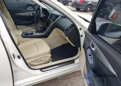 2017 Infiniti Q50 Premium z USA, uszkodzony, nr VIN JN1EV7AP4HM740833